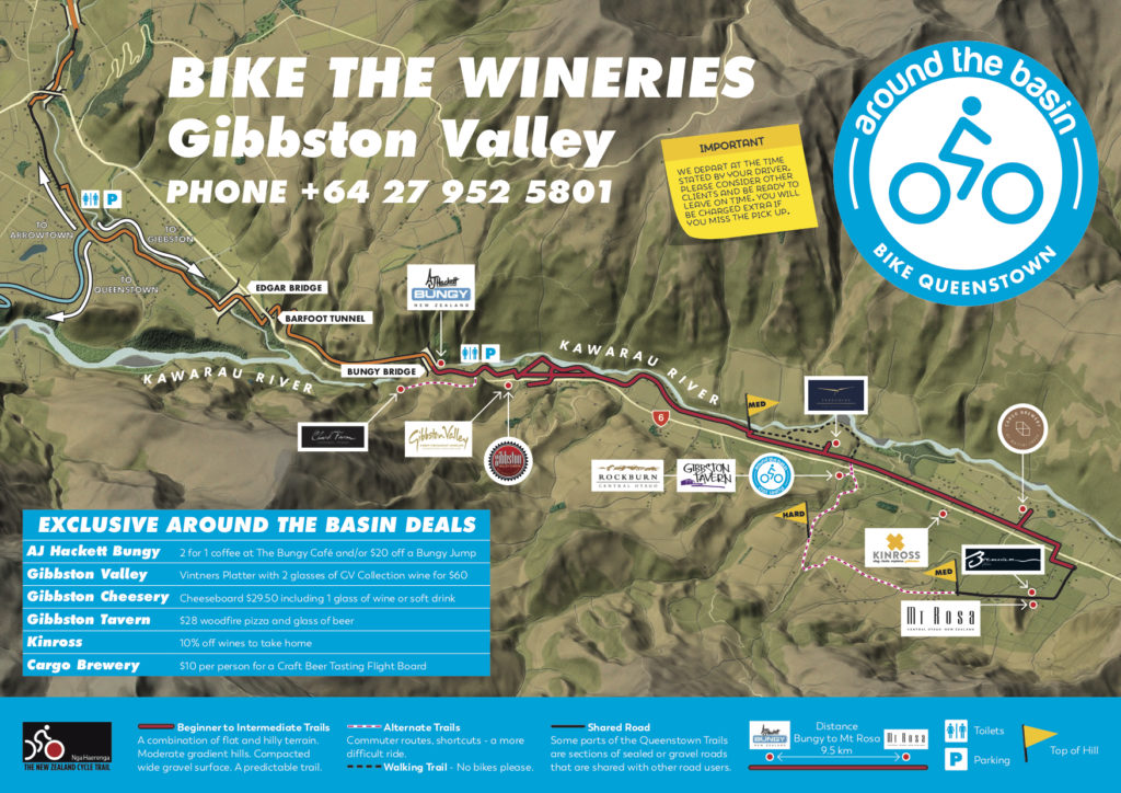 Bike The Wineries Full Day An Epic Day Out Queenstown NZ