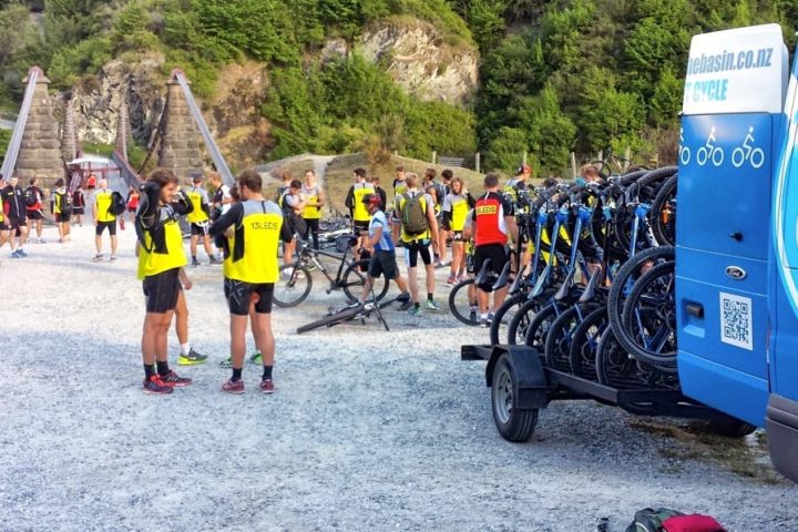 Corporate Group Bike Ride Queenstown